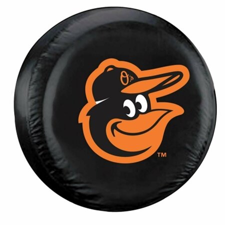 FREMONT DIE CONSUMER PRODUCTS Baltimore Orioles Tire Cover Standard Size Black FR50857